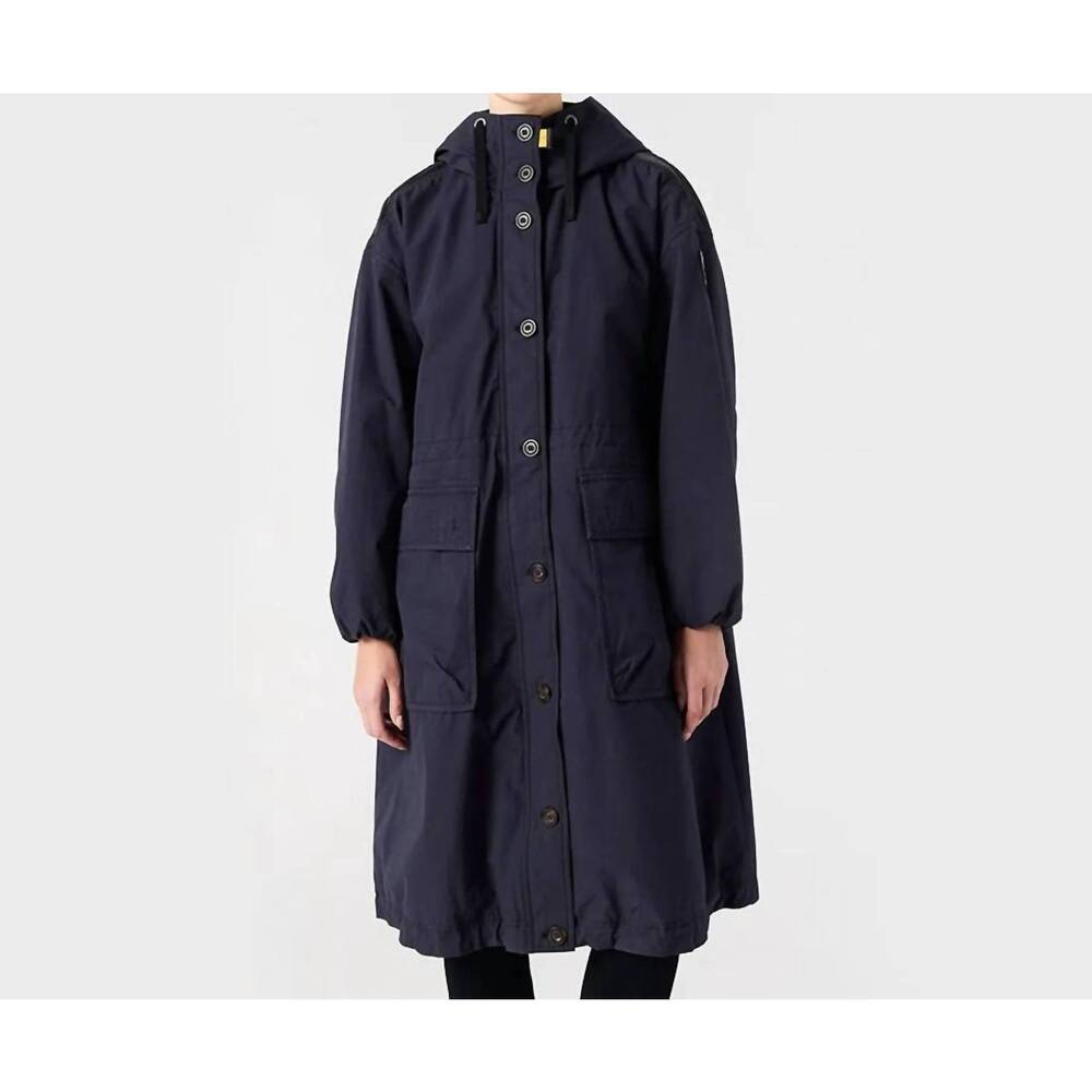 NEW PARAJUMPERS reina long parka jacket in pencil